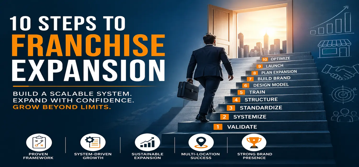 10 steps to franchise expansion