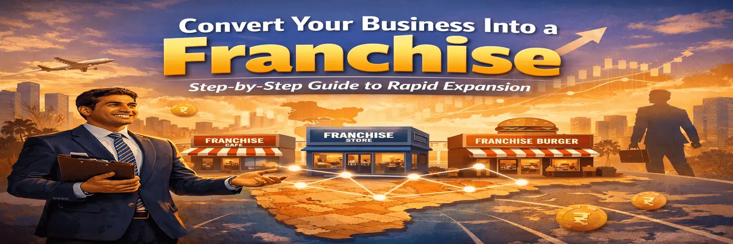 convert your business into a franchise