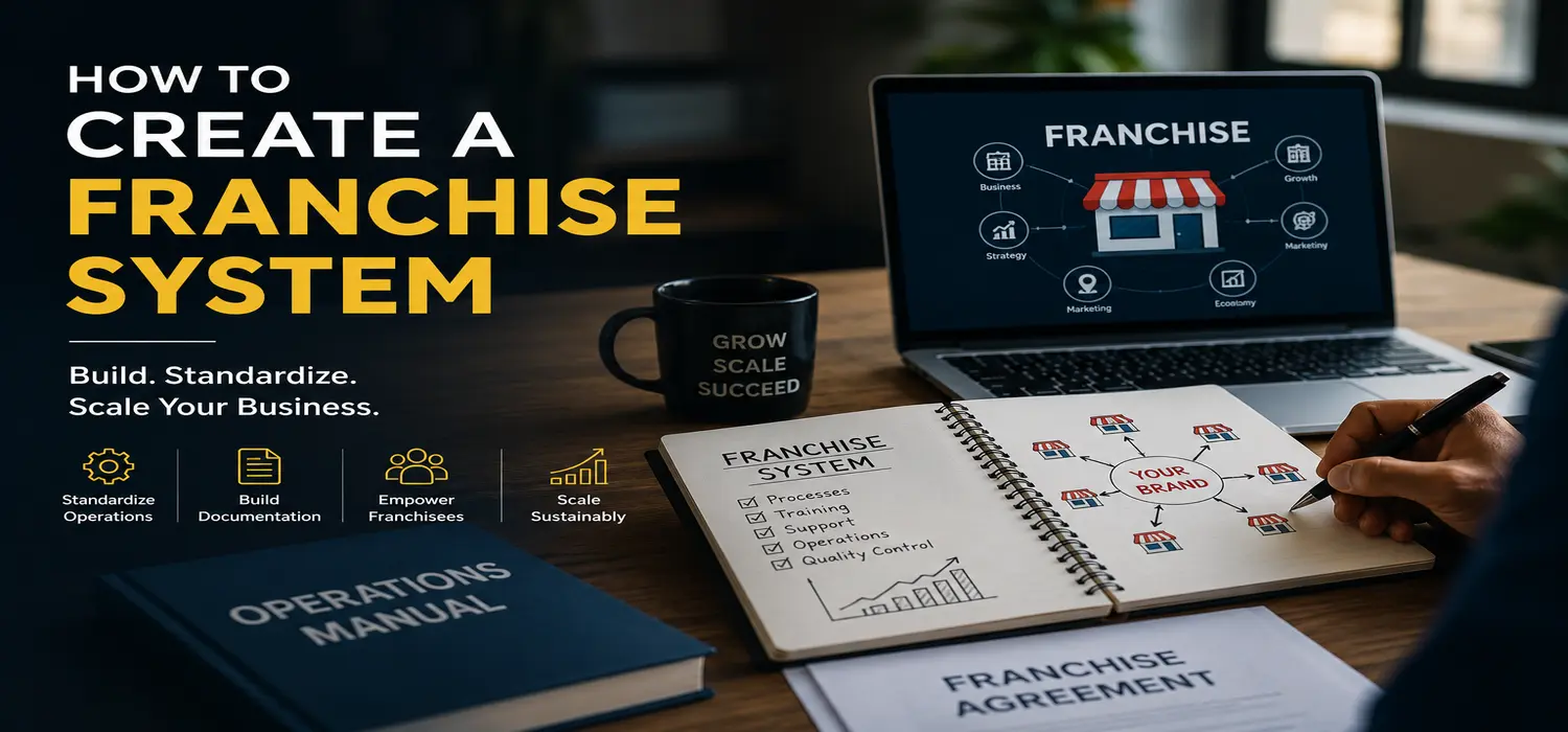 How to Create a Franchise System Strategically How to create a franchise system