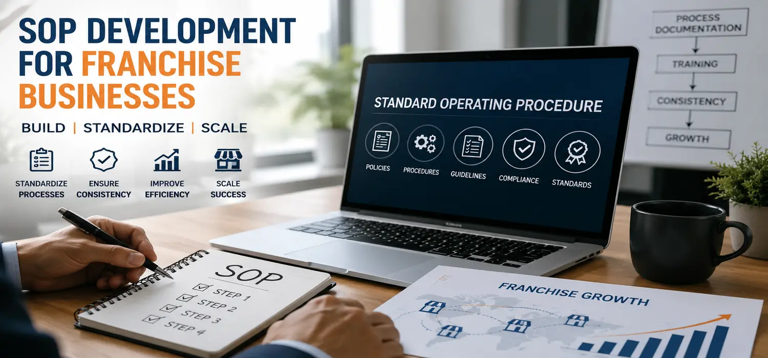 SOP development for franchise businesses