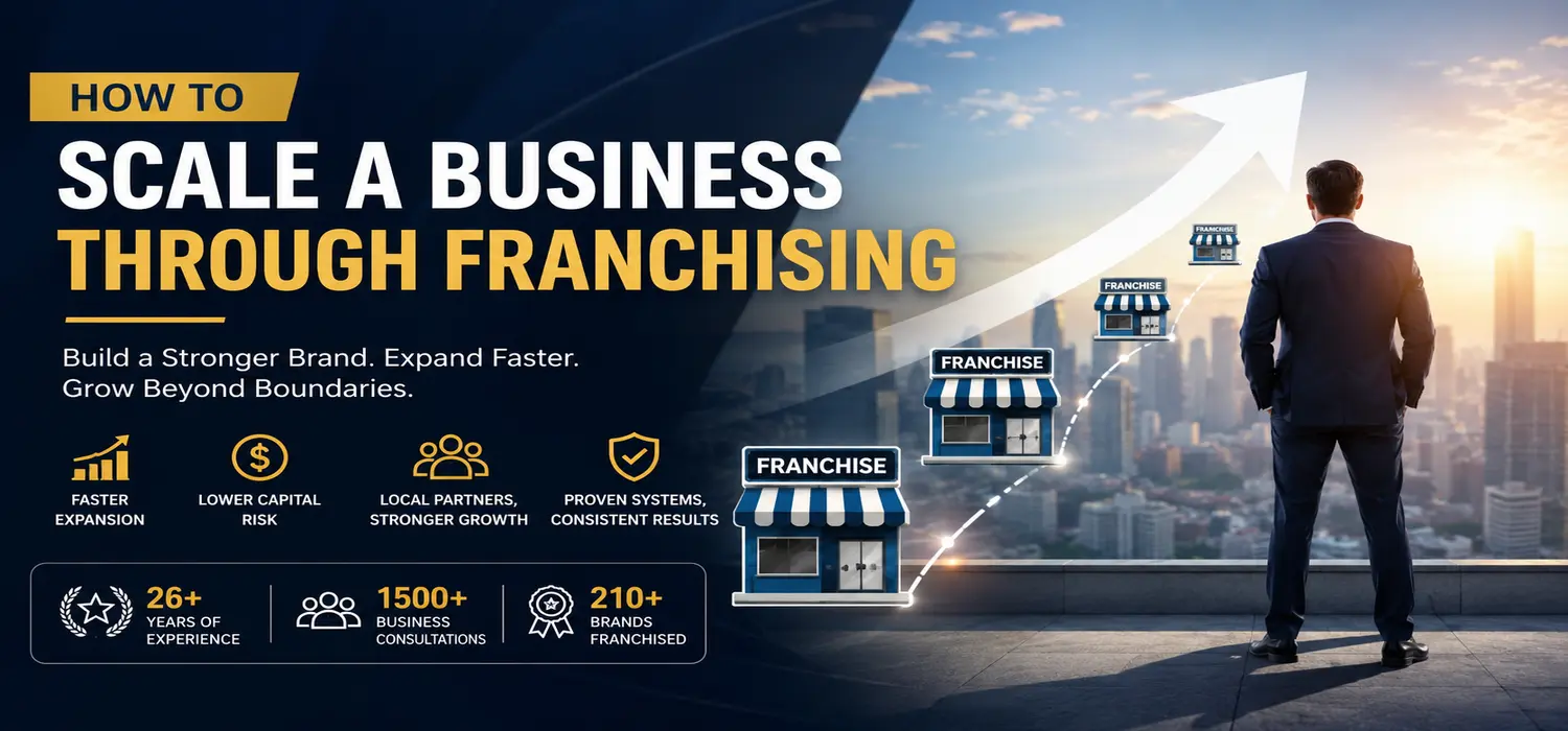 scale a business through franchising
